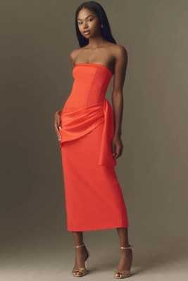 Bustier Bombshell Maxi Dress | Anthropologie (US)