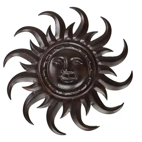 Bronze Metal Sunface | Bed Bath & Beyond