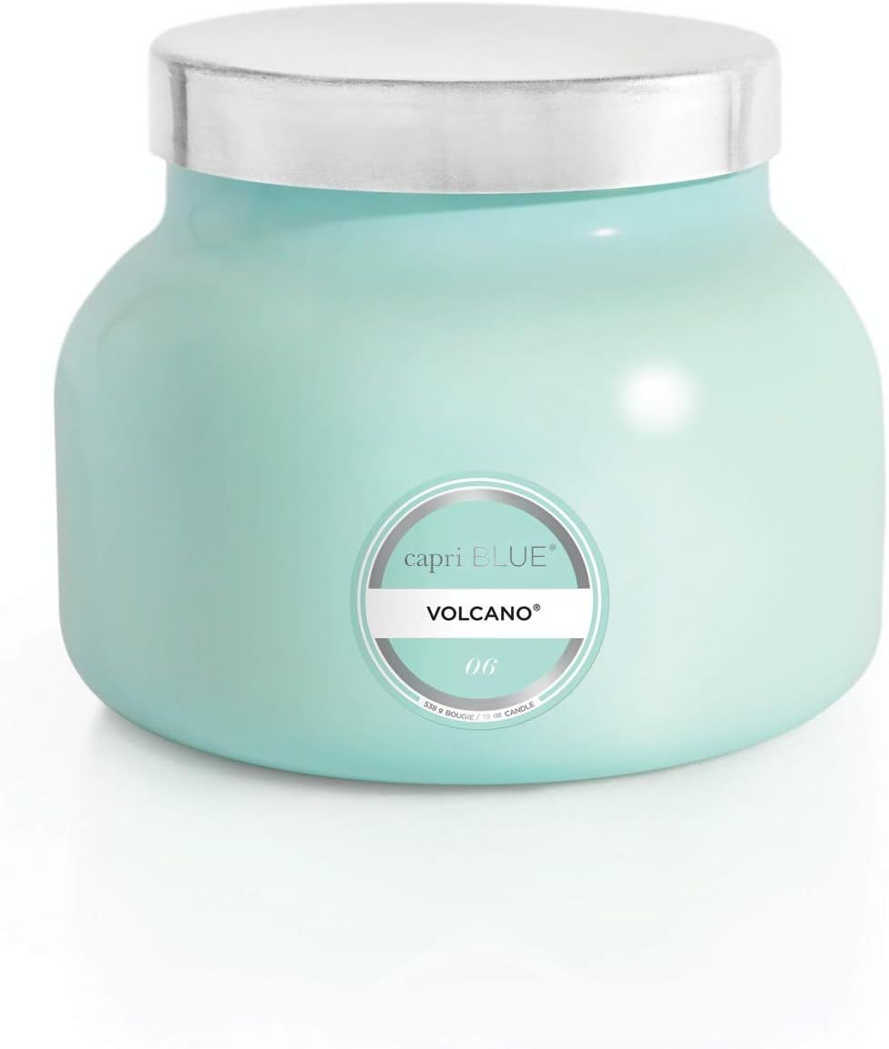 Capri Blue Volcano Candle - Aqua Signature Jar Candle - Luxury Candles - Soy Candles with Notes o... | Amazon (US)