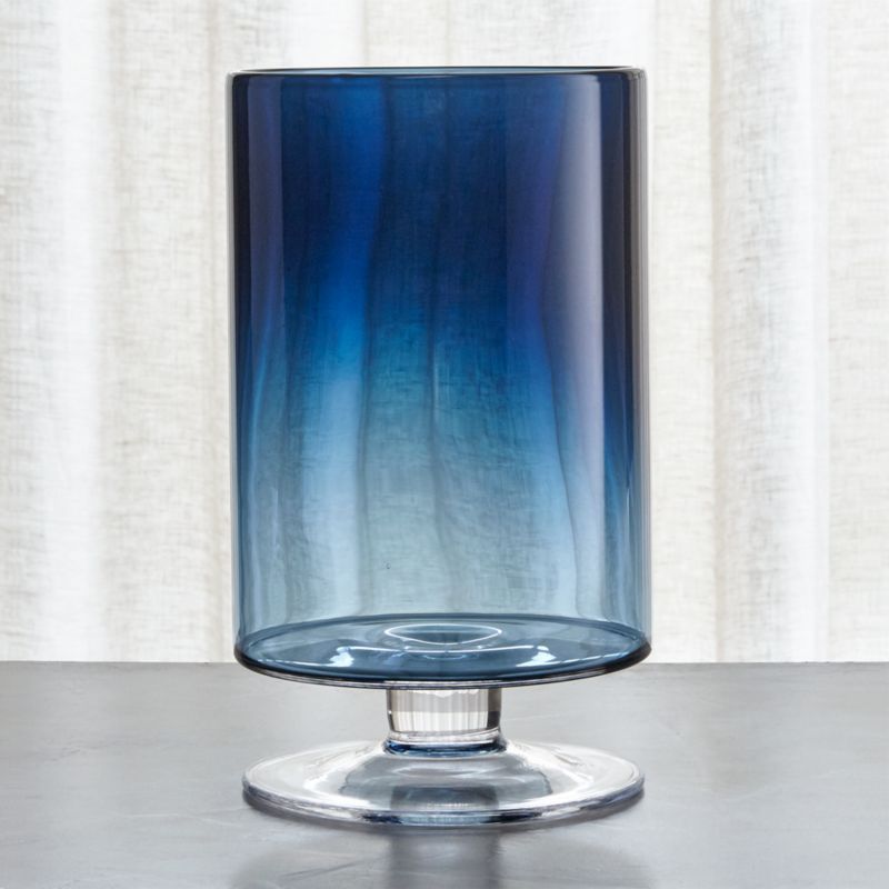 London Large Blue Hurricane + Reviews | Crate and Barrel | Crate & Barrel