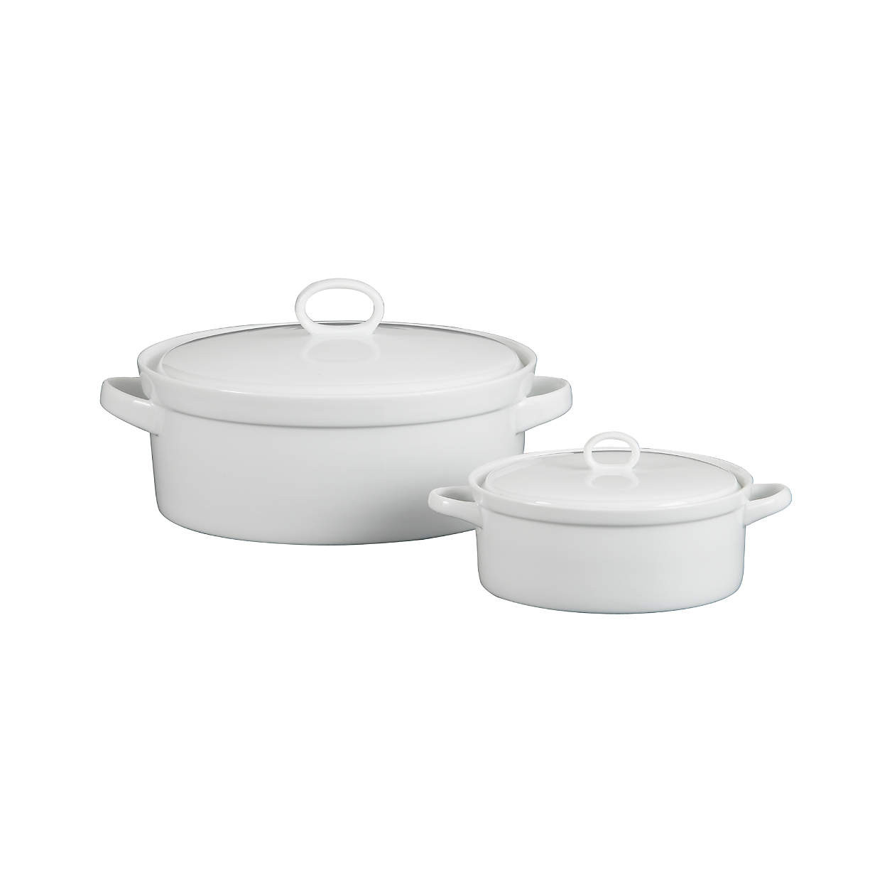 Lucerne 1-Quart Casserole Dish + Reviews | Crate & Barrel | Crate & Barrel