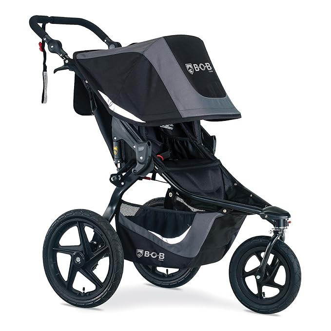 BOB Gear Revolution Flex 3.0 Jogging Stroller, Graphite Black | Amazon (US)