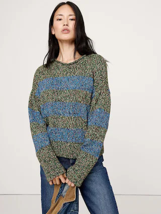 Cotton Roll-Neck Sweater | Banana Republic (US)