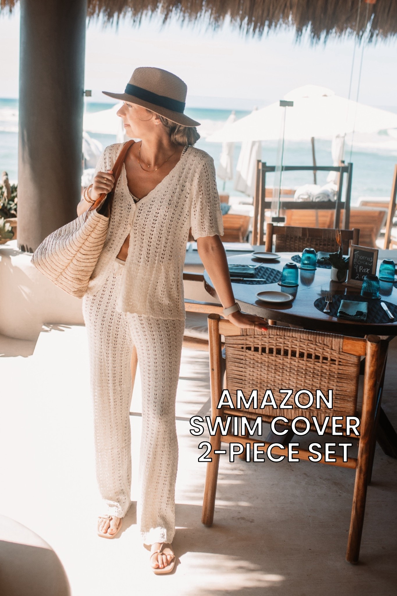 Amazon swim cover 2-piece crocheted set, perfect to throw on and head to the pool or beach. Elevated resort wear look for an affordable price. Comes in lots of colors!

Linked this entire look here 🤍

#LTKootd #LTKTravel #LTKSaleAlert