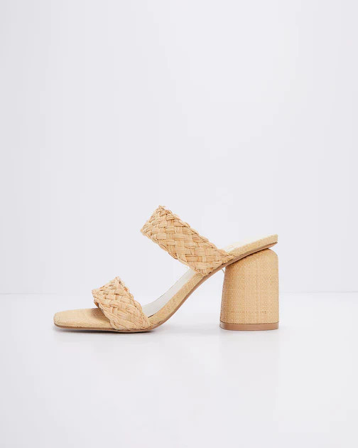 Kayla Raffia Heeled Sandal | VICI