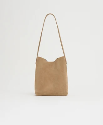 Small Everyday Cabas - Anise Suede | MANSUR GAVRIEL