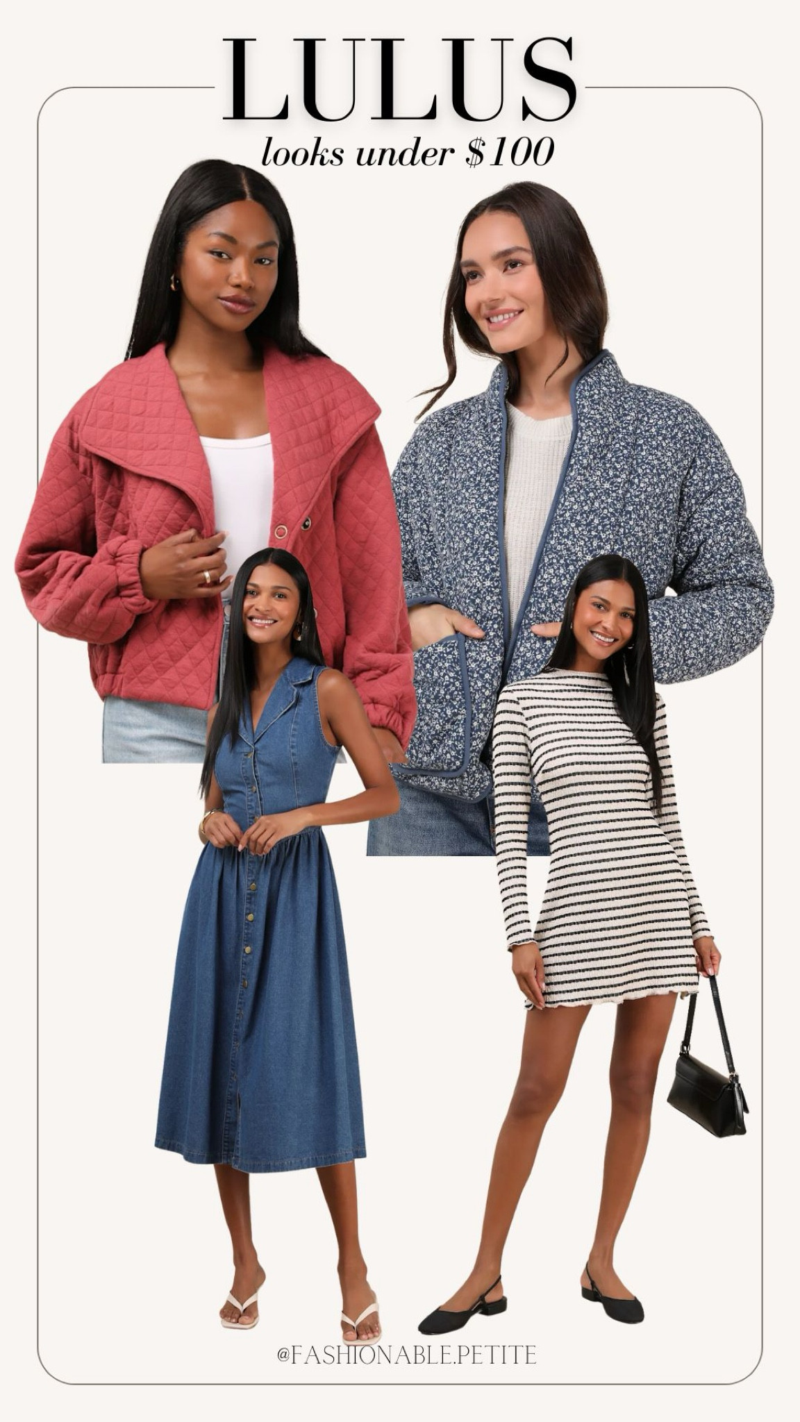 Lulus new arrivals! I love this floral quilted puffer coat!

Winter coat, denim dress, winter dress, winter outfit 

#LTKFindsUnder100