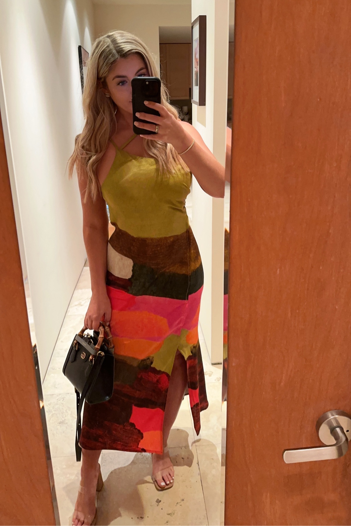 bl-nk one-shoulder midi slip dress Bl-nk One-Shoulder Midi Slip Dress at MarketFair Shoppes in Princeton, NJ