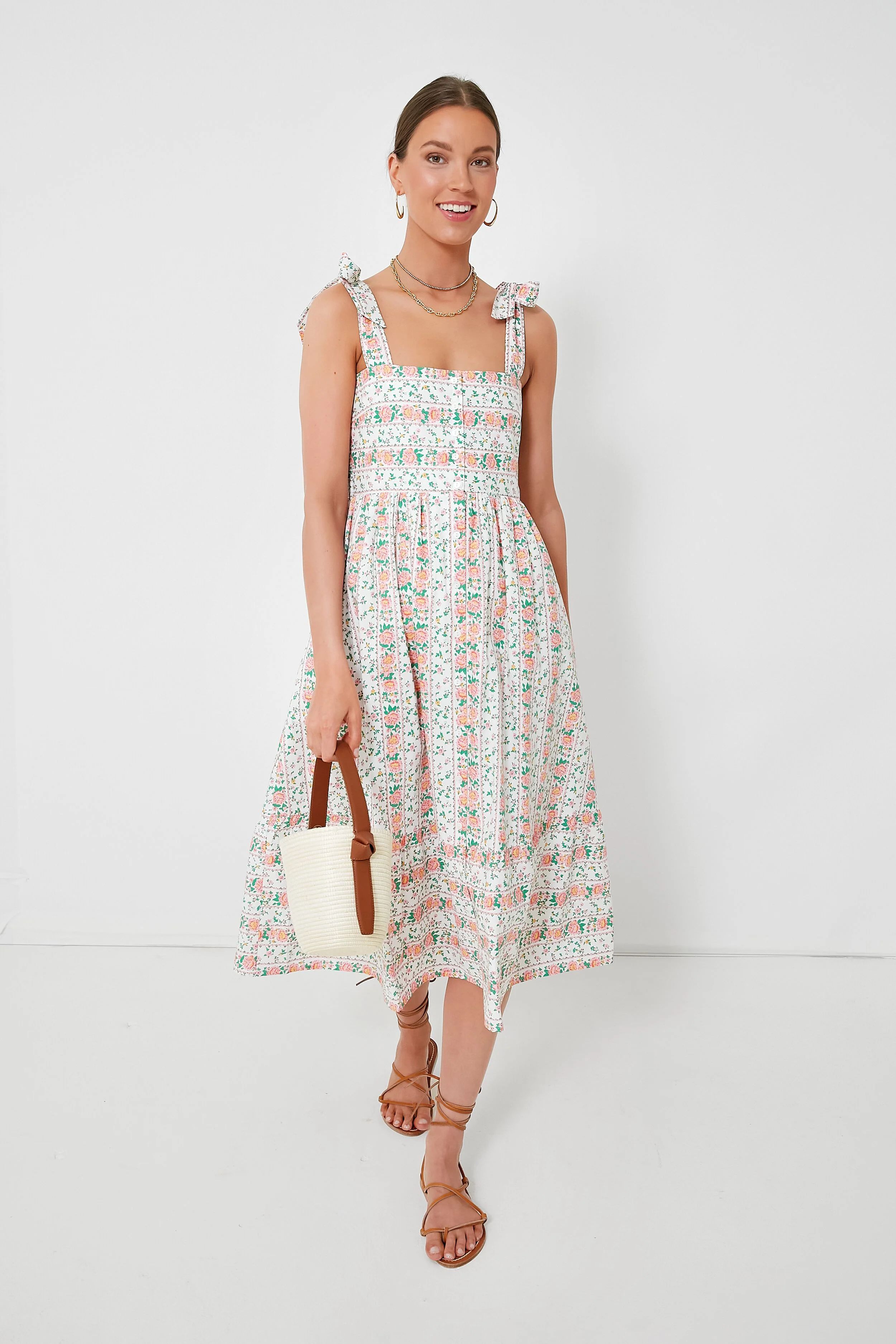 Floral Lupine Maxi Dress | Tuckernuck (US)