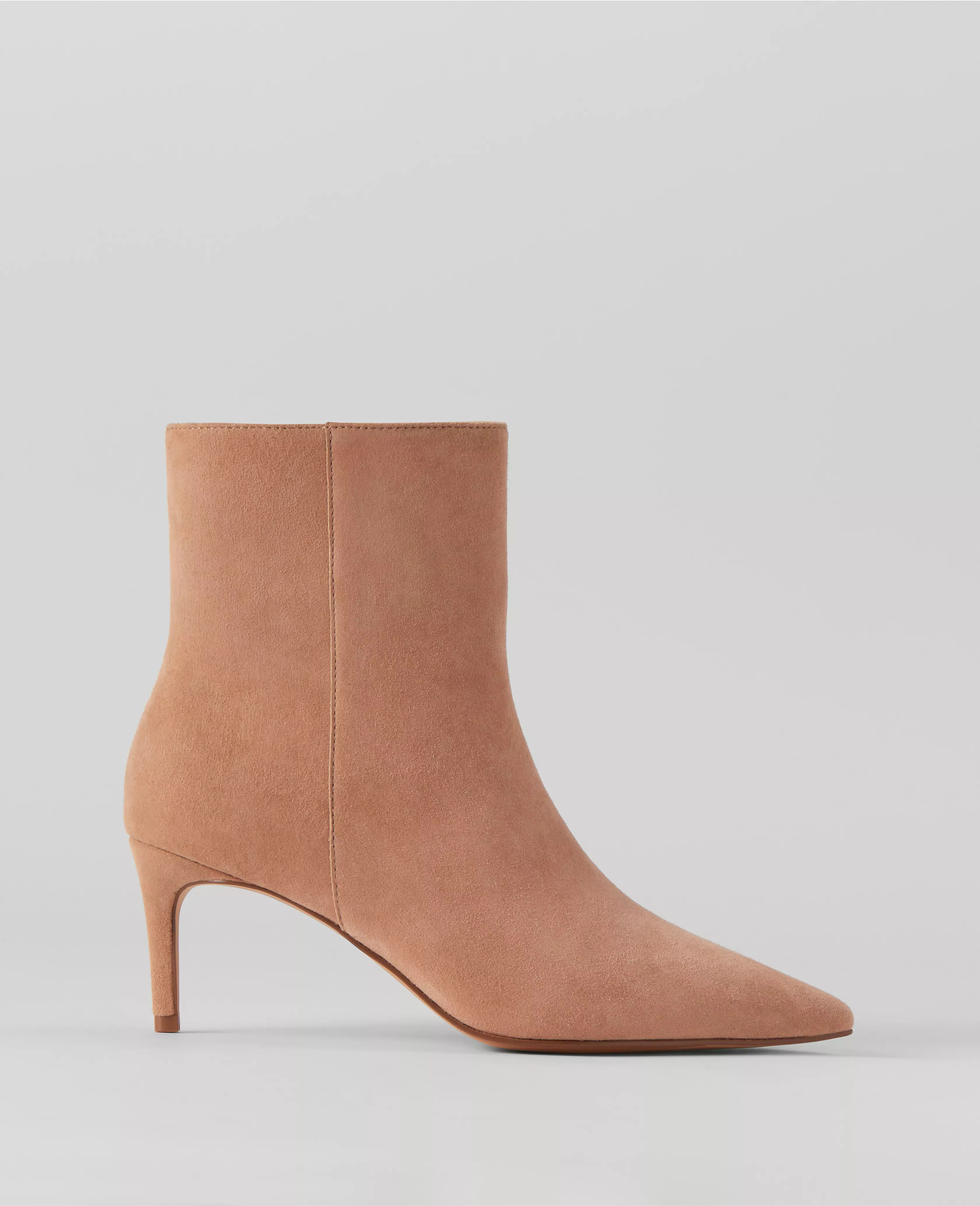 Stiletto Suede Bootie | Ann Taylor (US)