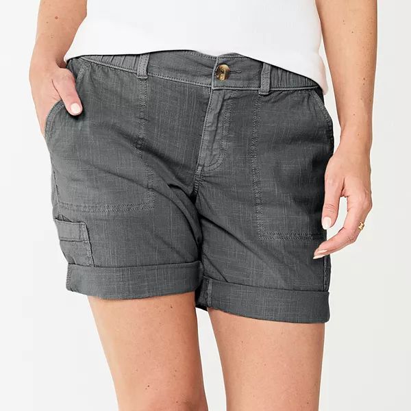 Women's Sonoma Goods For Life® 9" Utility Bermuda Shorts | Kohl's