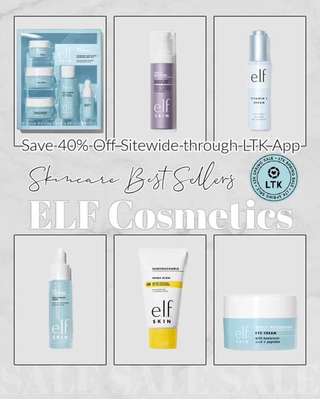 Here are today's E.L.F feature items from the #ltkspringsale.  Remember that you save 40% sitewide until March 11 when you shop through the LTK App! 

#LTKstyletip #LTKsalealert #LTKbeauty