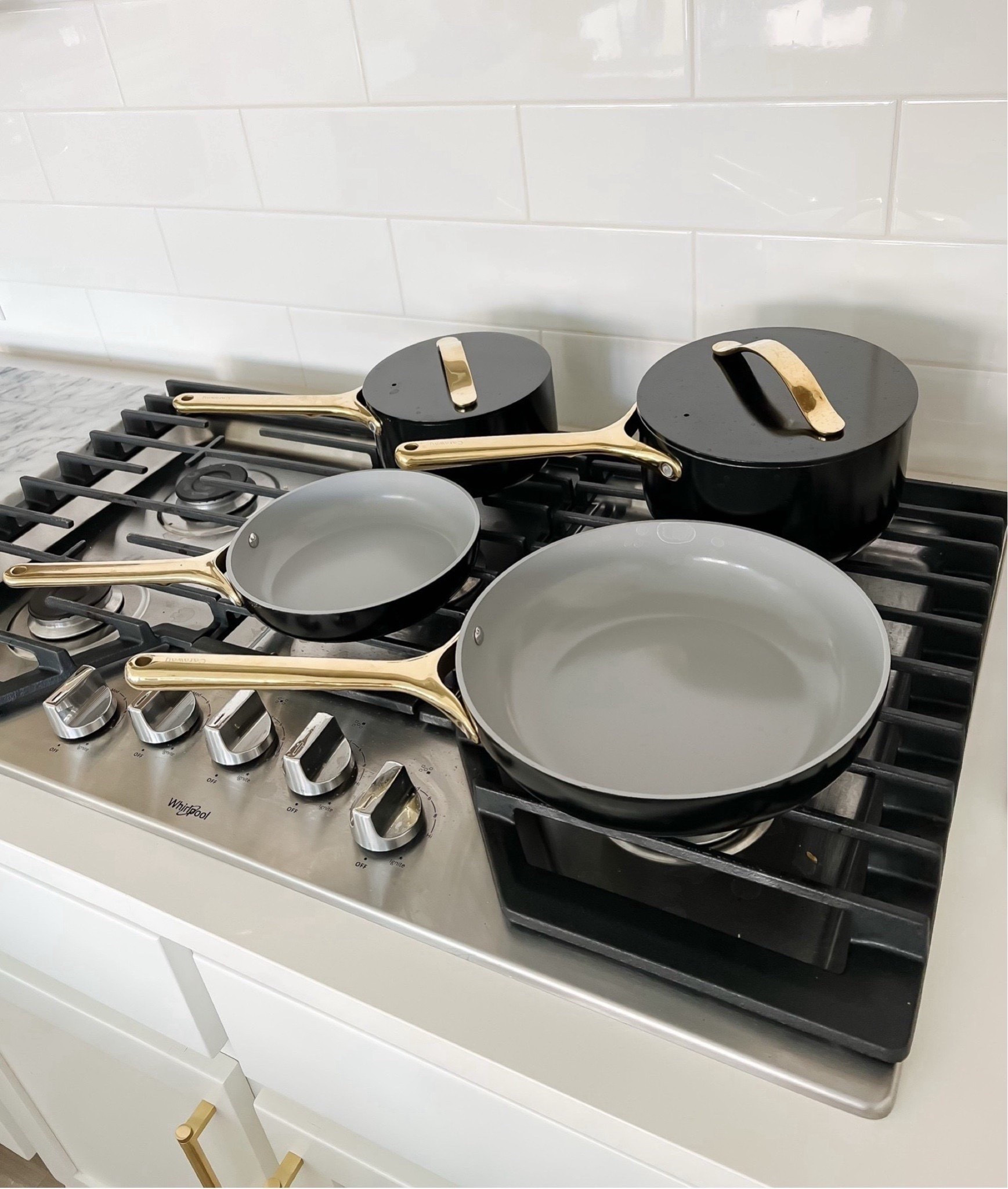My favorite nontoxic nonstick cookware ! We couldn’t be happier with these pots and pans. Love how easy they are to use and clean. Plus they can go into the oven! 

#LTKHome