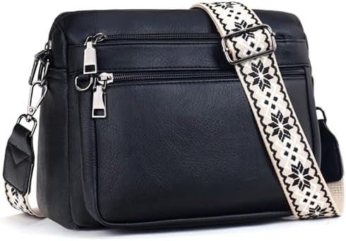 ATERITSSI Crossbody Purses for Women Trendy,Vegan Leather Crossbody Bags,Cell Phone Camera Should... | Amazon (US)