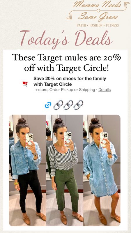 Target mules are 20% off this week! Tts 

#LTKstyletip #LTKsalealert #LTKshoecrush