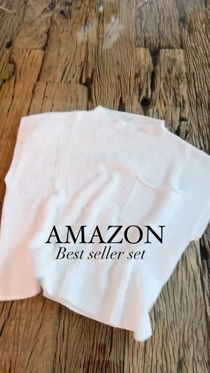 Amazon top seller set
I love this set so much that I have in 5 colors. Perfect for so many occasions 
Fits true to size and I’m wearing size small 



#LTKSeasonal #LTKU #LTKootd
