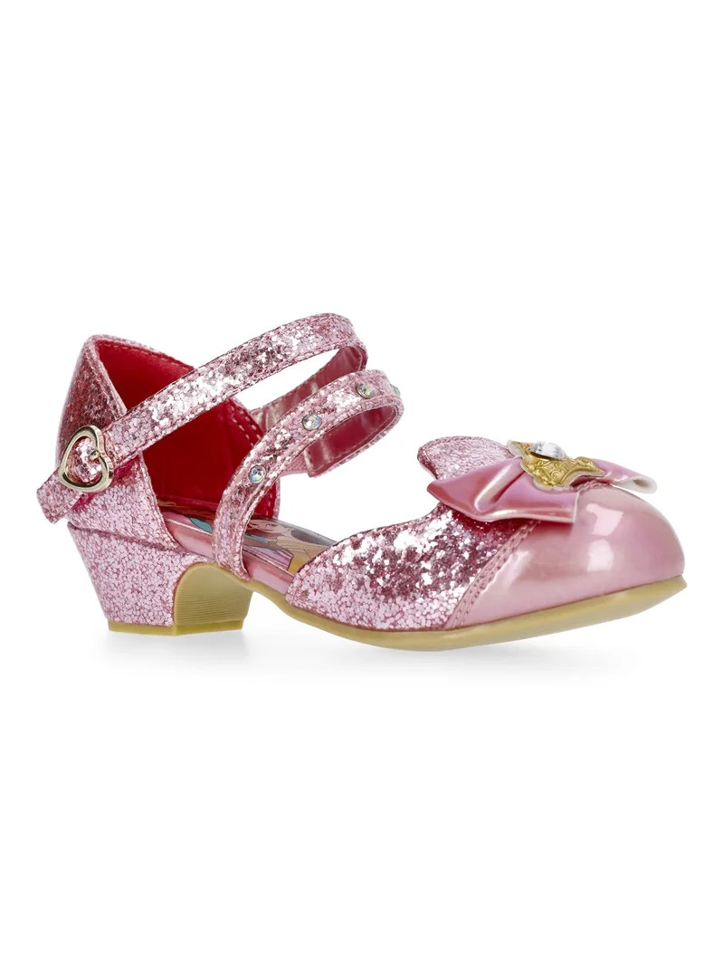 Disney Princess Toddler Girls Low Heel Dress Up Shoes | Walmart (US)