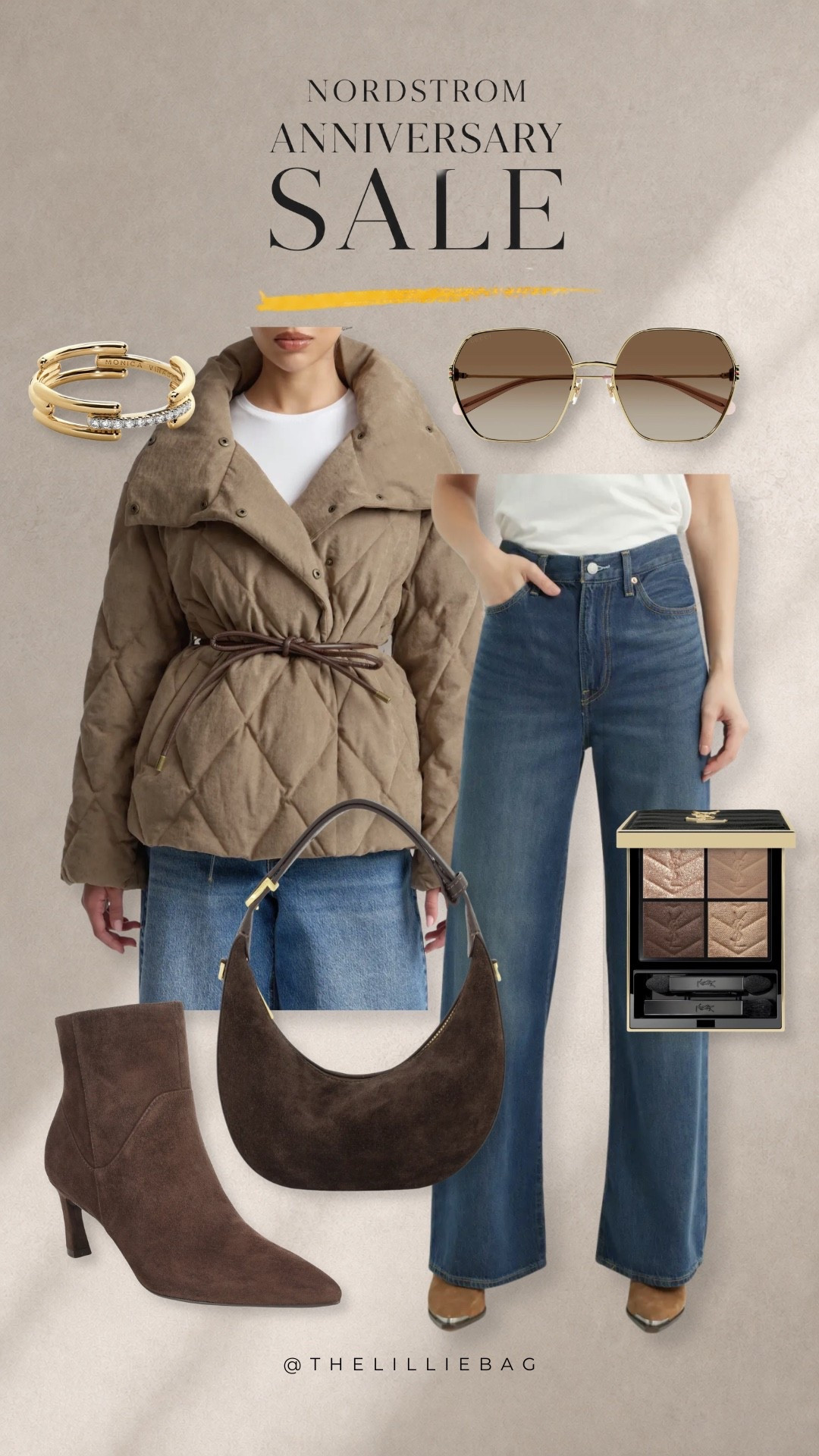 The NSALE is live and these neutral finds are so good. 🤎 Cozy layers, flattering denim, timeless boots, and elevated accessories you’ll reach for all season long.

If you’re shopping the sale, don’t skip these!


Nordstrom Anniversary Sale. NSALE. Fall fashion. Neutral outfits. Puffer jacket. Wide leg jeans. Brown handbag. Suede boots. Women’s denim. Capsule wardrobe. Designer beauty.

#LTKootd #LTKSeasonal #LTKgrwm
