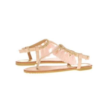 Victoria K Women's Fringe Design sandals | Walmart (US)