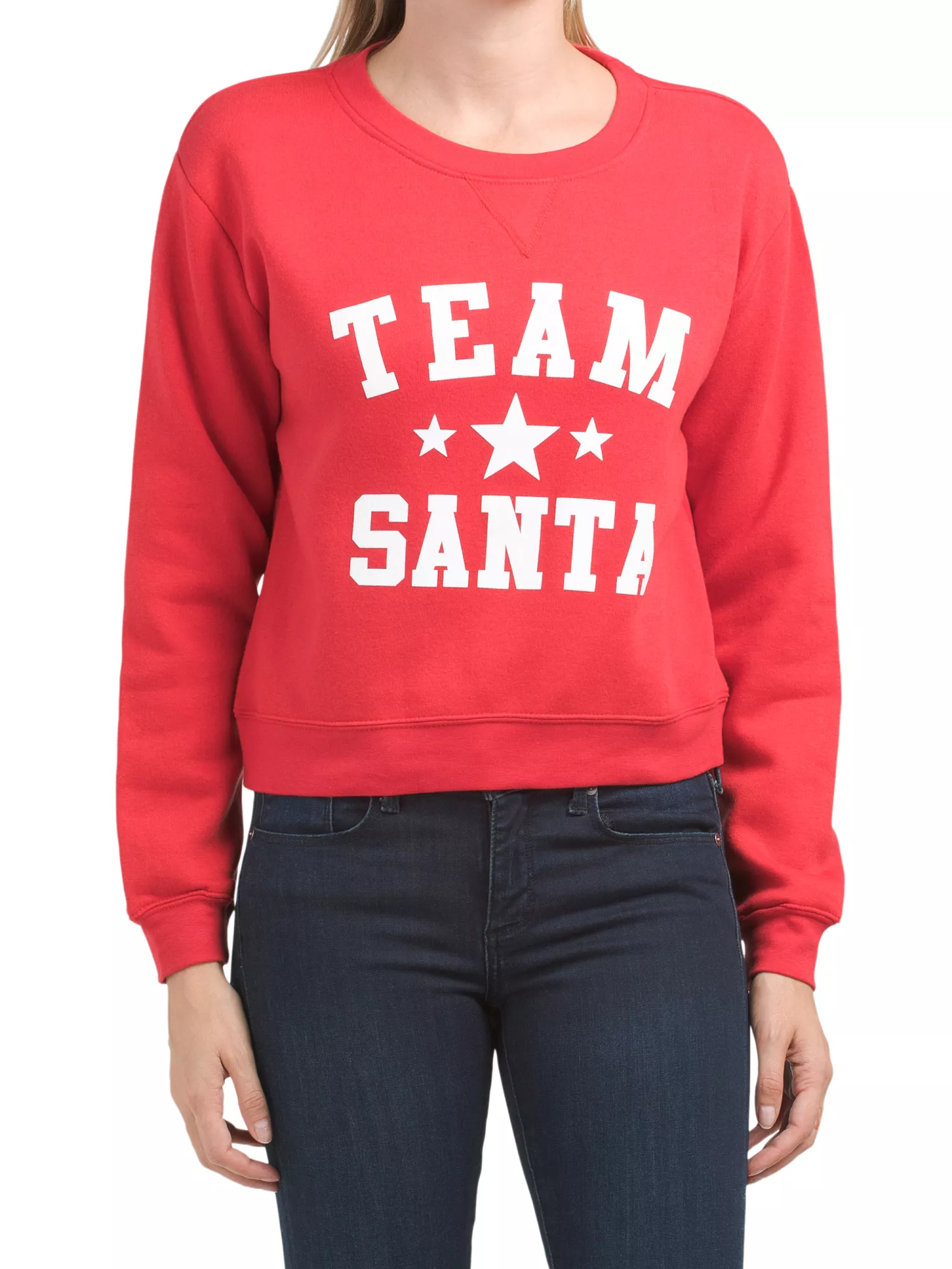 Team on sale santa sweatshirt