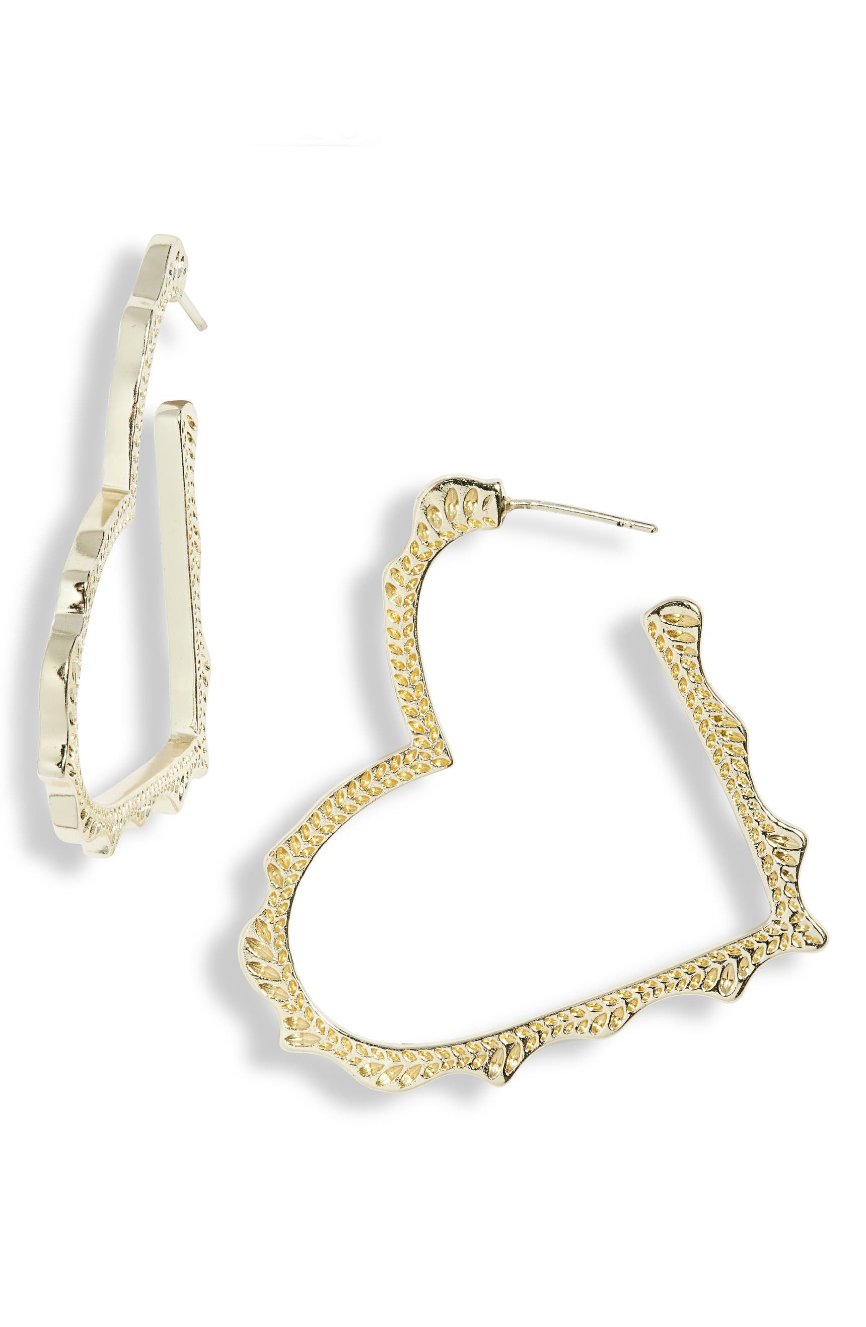 Sophee Heart Hoop Earrings | Nordstrom