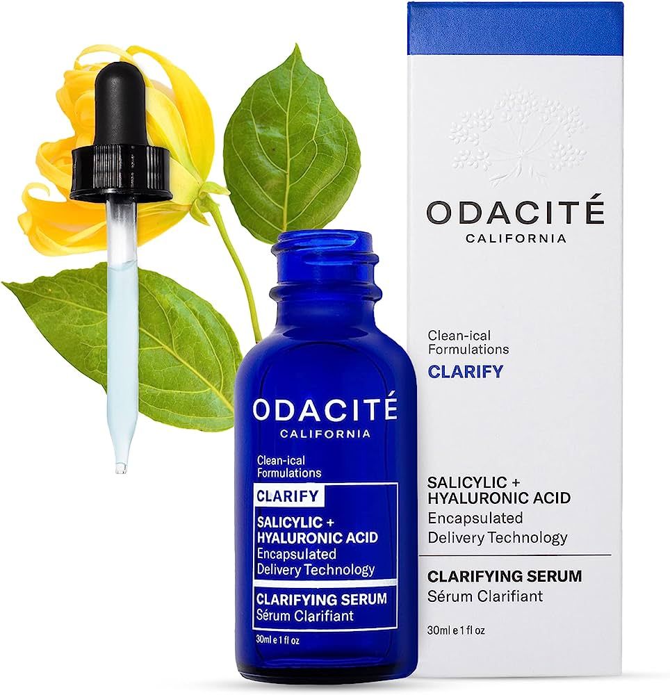 Odacite Clarifying Salicylic & Hyaluronic Acid Facial Serum for Acne - Acne-Prone Face Serum Redu... | Amazon (US)