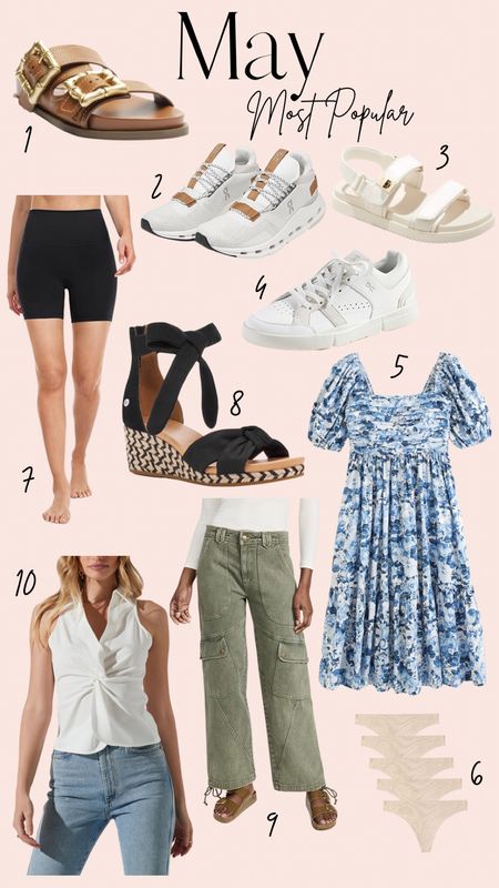 Sandals and sneakers were the most popular things from May! 

#LTKshoecrush #LTKFind #LTKunder50