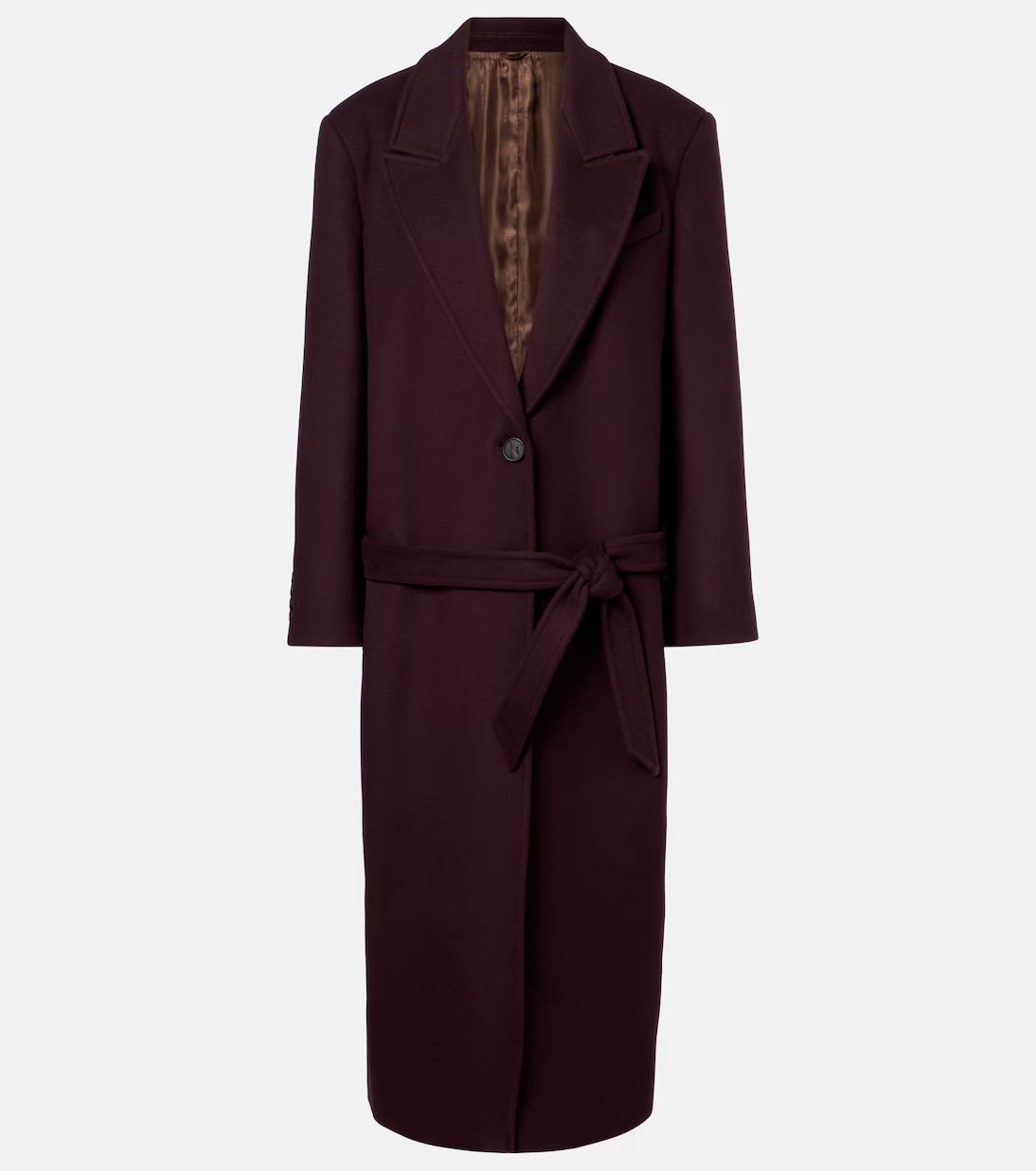 Wool-blend twill coat | Mytheresa (INTL)