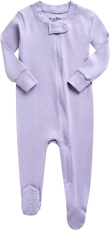 VAENAIT BABY Preemie Infant Boys Girls Footie Pajama Footed Onepiece Solid Modal Sleep and Play P... | Amazon (US)
