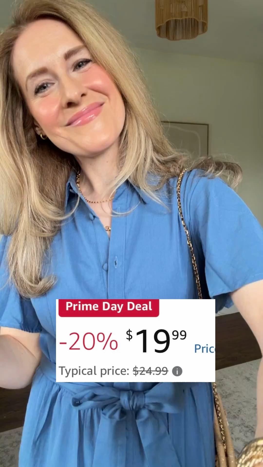 Amazon midi dress with short sleeves on deal for $19.99! I love this dress, classy and comfortable! Comes in several colors. #amazonfashion wedding guest shower party church garden vacation summer day night

#LTKOver40