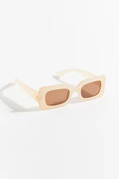 Margot Oversized Rectangle Sunglasses | Urban Outfitters (US and RoW)