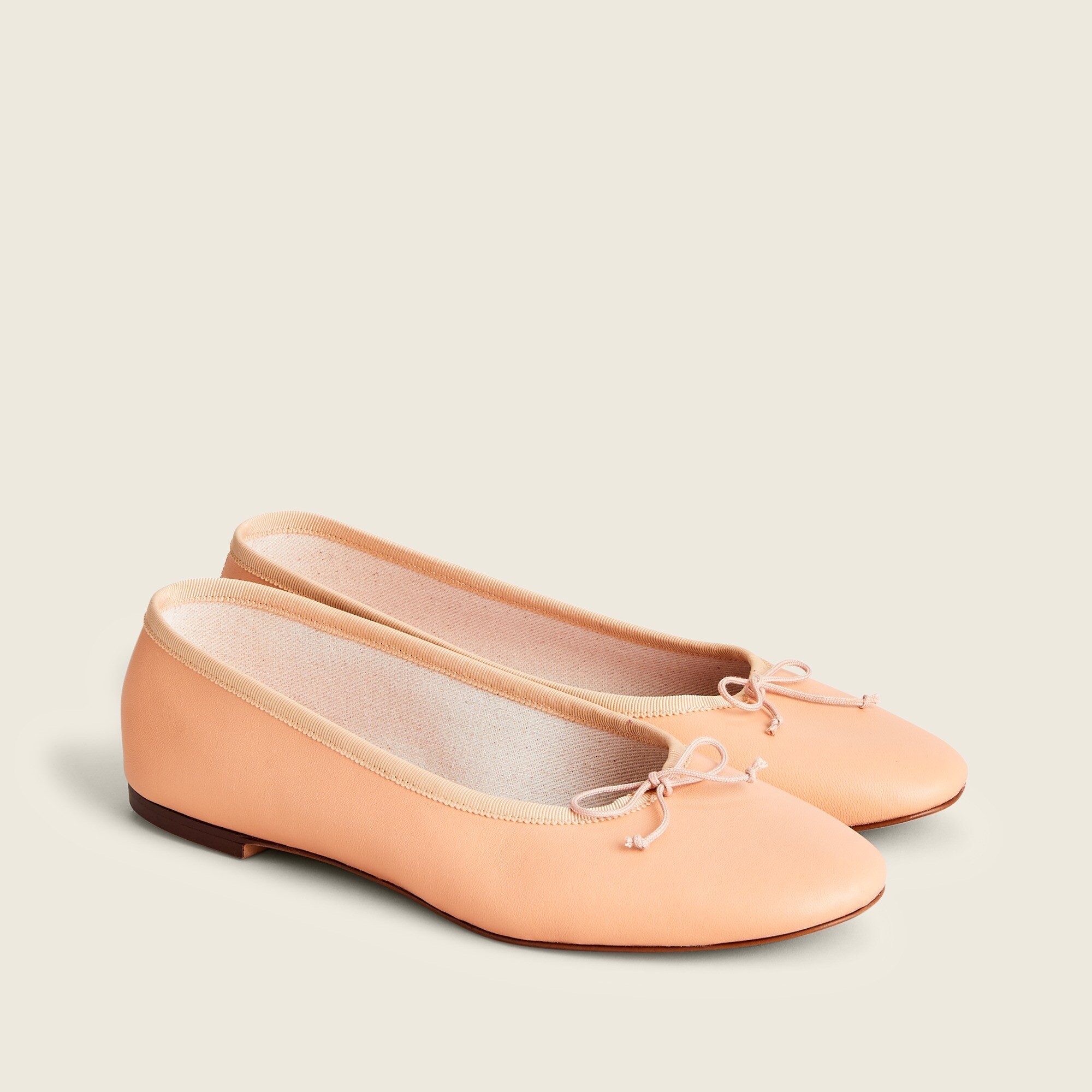 Zoe ballet flats in leather | J. Crew US