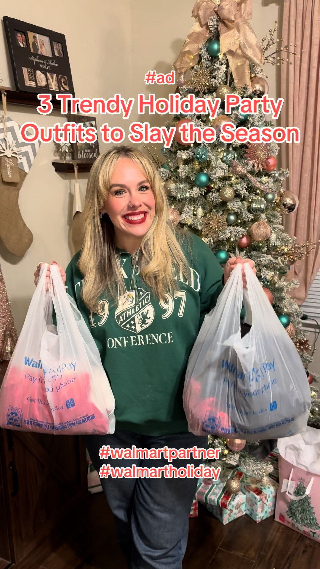 #ad 3 trendy holiday party outfits that’ll have you slaying the season from dinner to dance floor thanks to @Walmart! ✨🎉 Whether you're into comfy vibes or sparkle overload, Walmart’s got you covered with  Express Delivery in as fast as an hour- right to your door! Which look are you rocking this holiday season? Get them all #walmartholiday #walmartpartner @LTK #likekit #HolidayStyle #PartyLooks #FestiveSeason 

#LTKCyberWeek #LTKHoliday #LTKGiftGuide