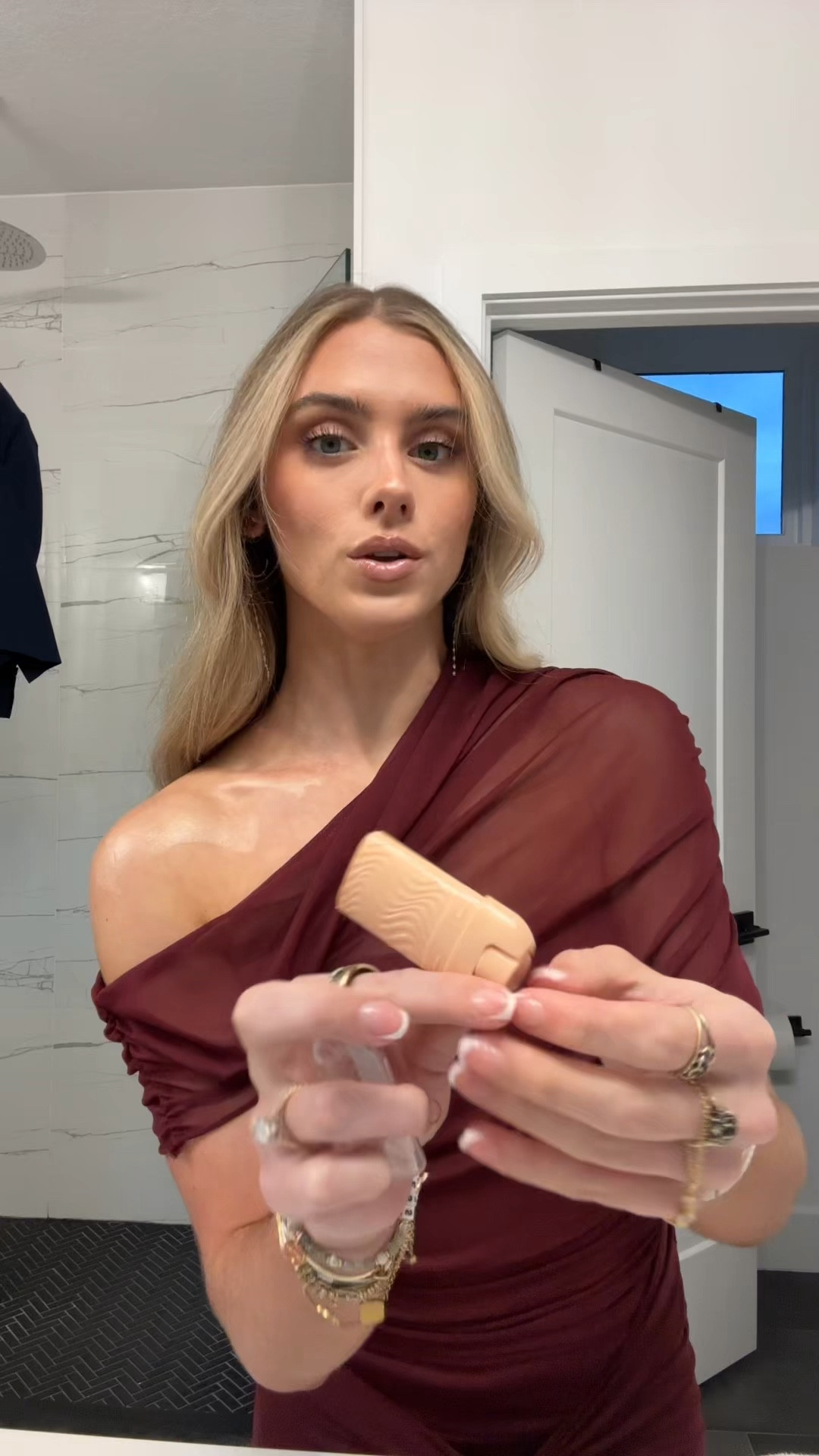 Everything Is Better With Butta: NEW Buttermelt Glow Boosting Highlighter Makeup Stixs. A buttery smooth highlighter to butta glow from head to toe. Butta smooth highlight, non-greasy, non-glitter fall-out, non-creasing formula, just butta smooth glow
Smear it, Spread it, Serve It: Our makeup highlighter stick has been infused with cupuacu and coconut butter that leaves your base moisture-rich for a buttery smooth glide. Highlight, bronze and illuminate, all with one butta creamy stix. Up to 8HR wear
Butta Together: Available in 7 buttery artistry shades to mix it and melt it. Pair with Buttermelt Blush, Buttermelt Bronzer and our other Buttermelt face makeup offerings for a full butta’d-up look

#LTKFindsUnder50 #LTKBeauty #LTKgrwm