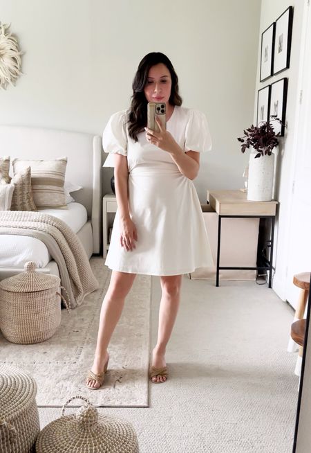 #walmartpartner So feminine and pretty! This is the perfect dress for all those end-of-year gatherings - graduation, recitals, showers, you name it! So pretty and flattering on any body type. The side openings are a nice detail! @walmartfashion @walmart #walmartfashion

#LTKParties #LTKFindsUnder50 #LTKMidsize