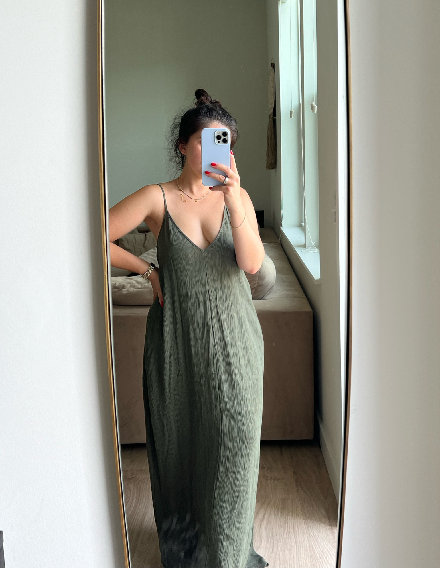 Obsessed with this flowy, lightweight dress for summer & on sale!