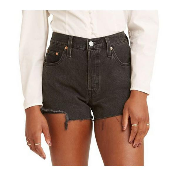 Women's Levi's 501 Original Jean Shorts 30 Lunar Black | Scheels Sports