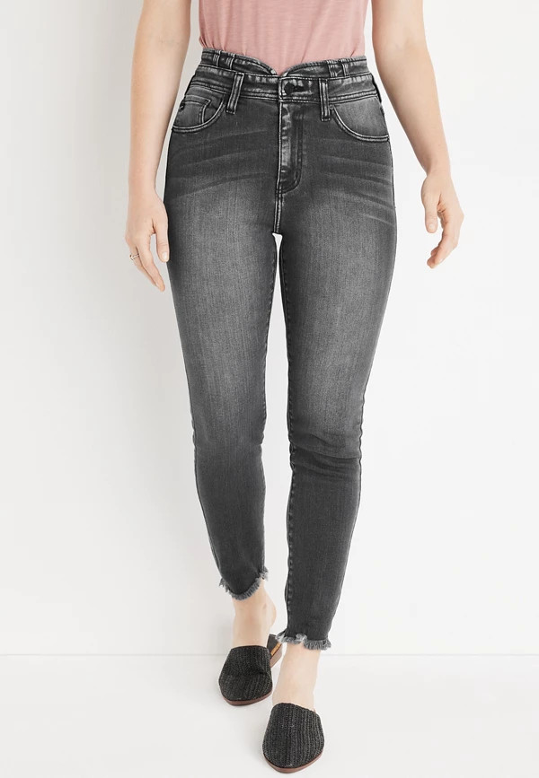 KanCan™ Skinny High Rise Black Jean | Maurices