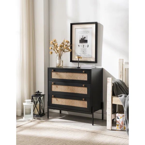 Kemmerer 3 Drawer 29.92'' W Chest | Wayfair North America