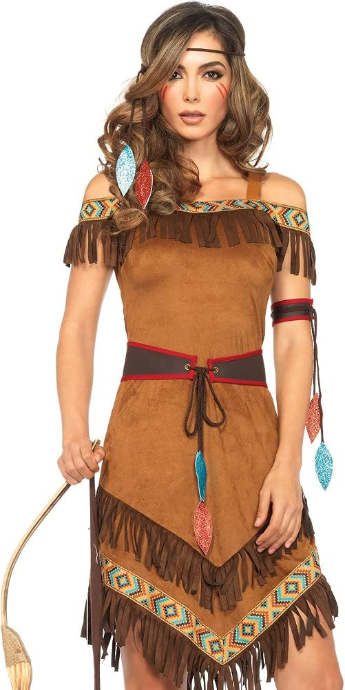 Leg Avenue Women's 4 Piece Native Princess Costume | Amazon (US)