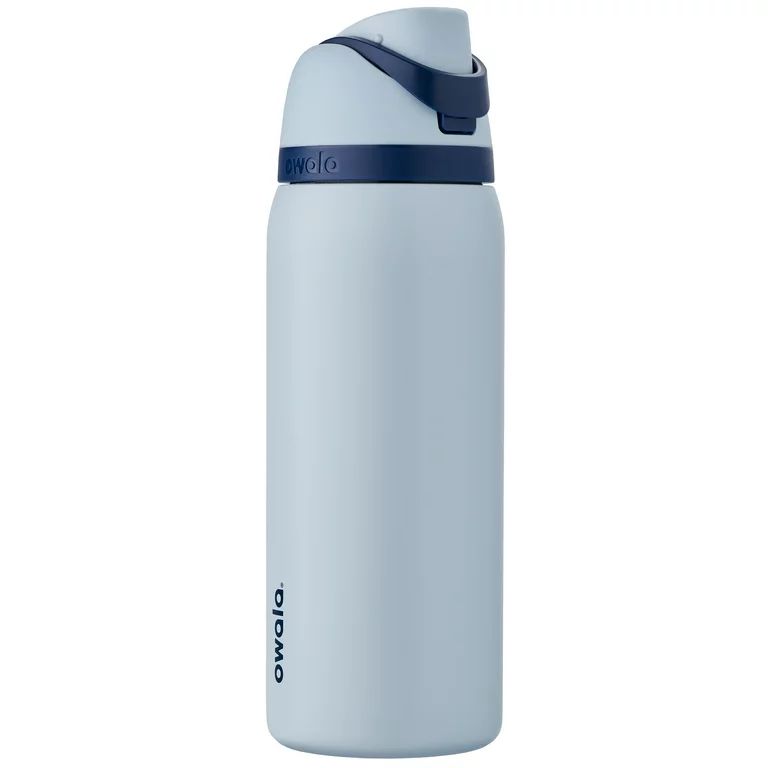 Owala FreeSip Stainless Steel Water Bottle, 32oz Blue | Walmart (US)
