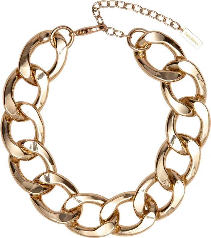 Azlin Curb Chain Collar Necklace | Nordstrom