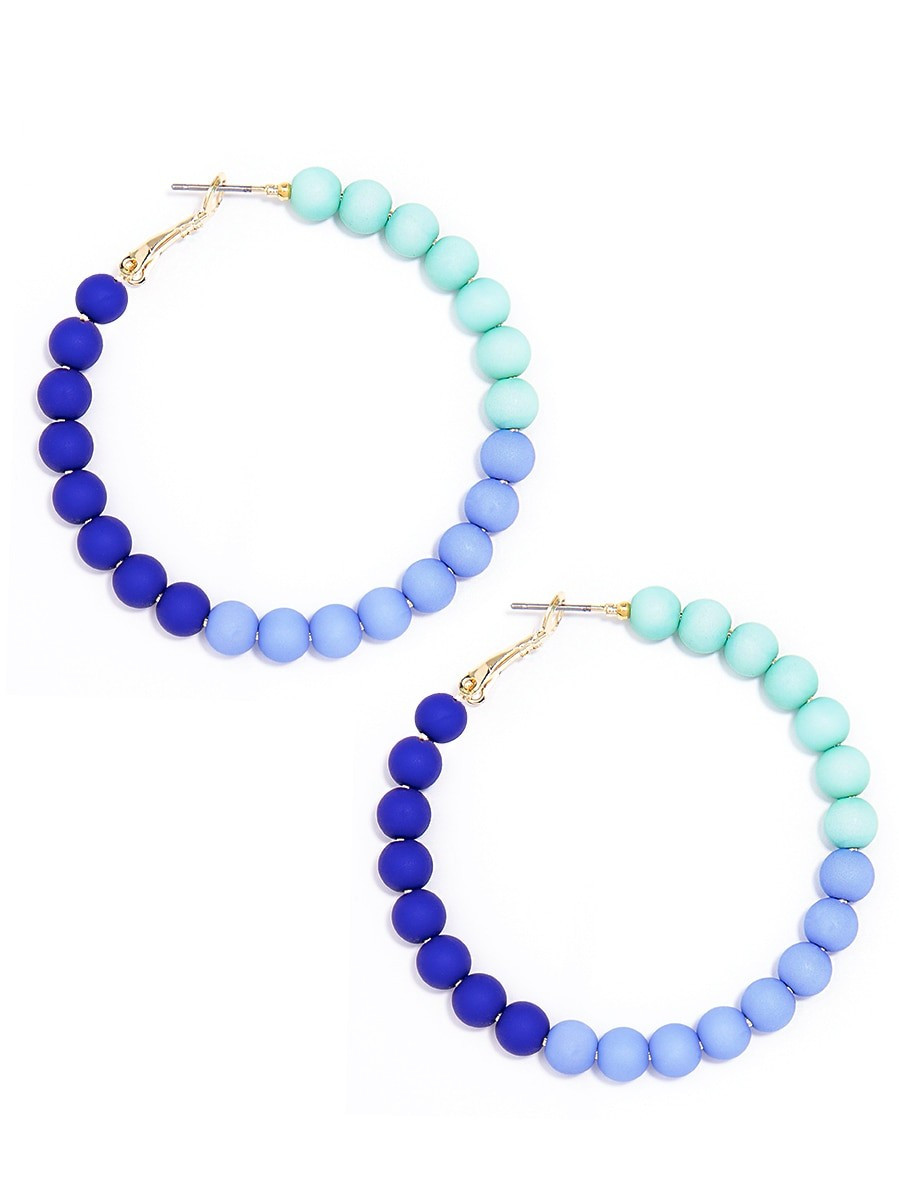Gradient Glam Hoop Earring | ZENZII