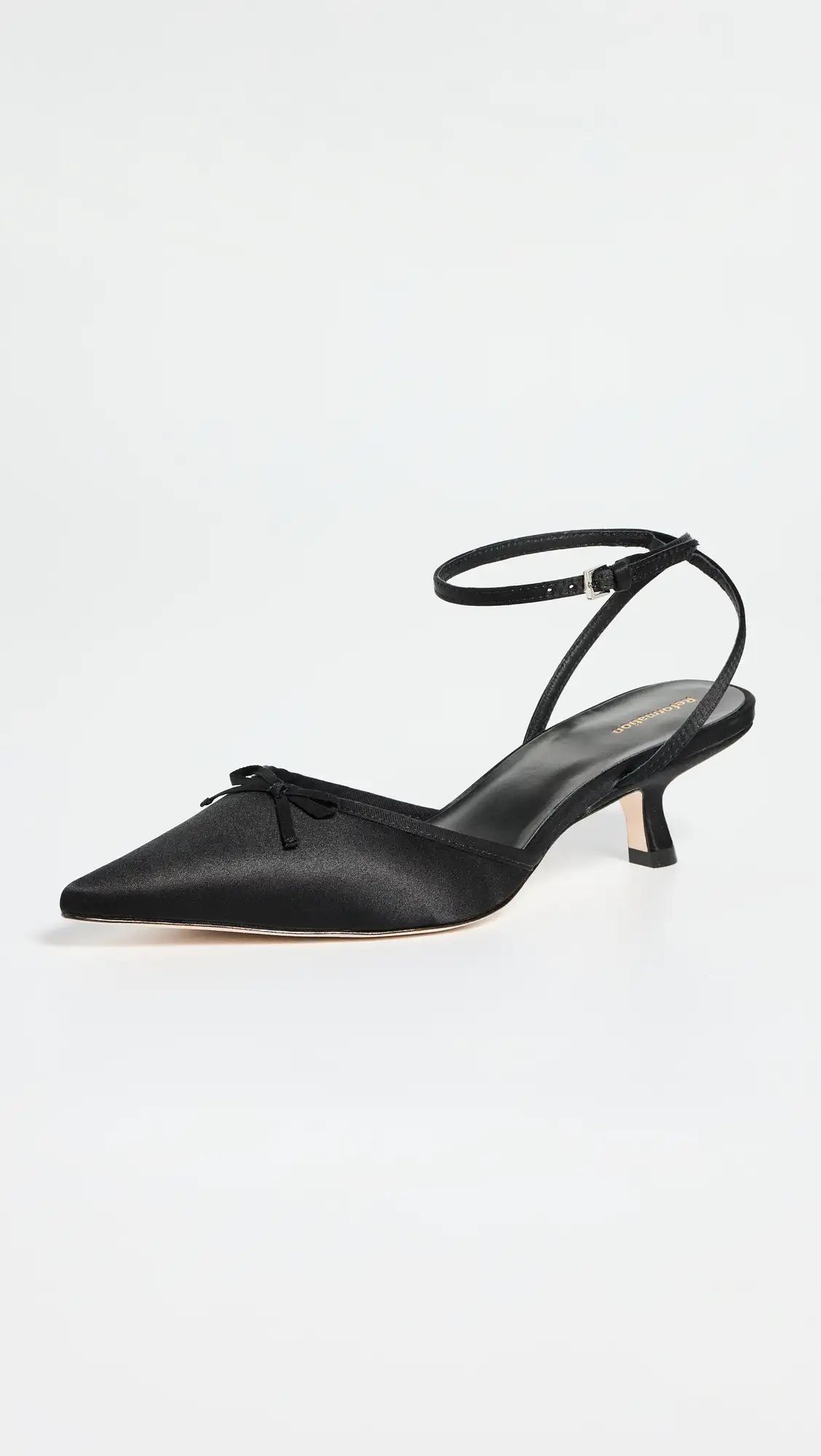 Reformation Wade Kitten Heel with Bow | Shopbop | Shopbop