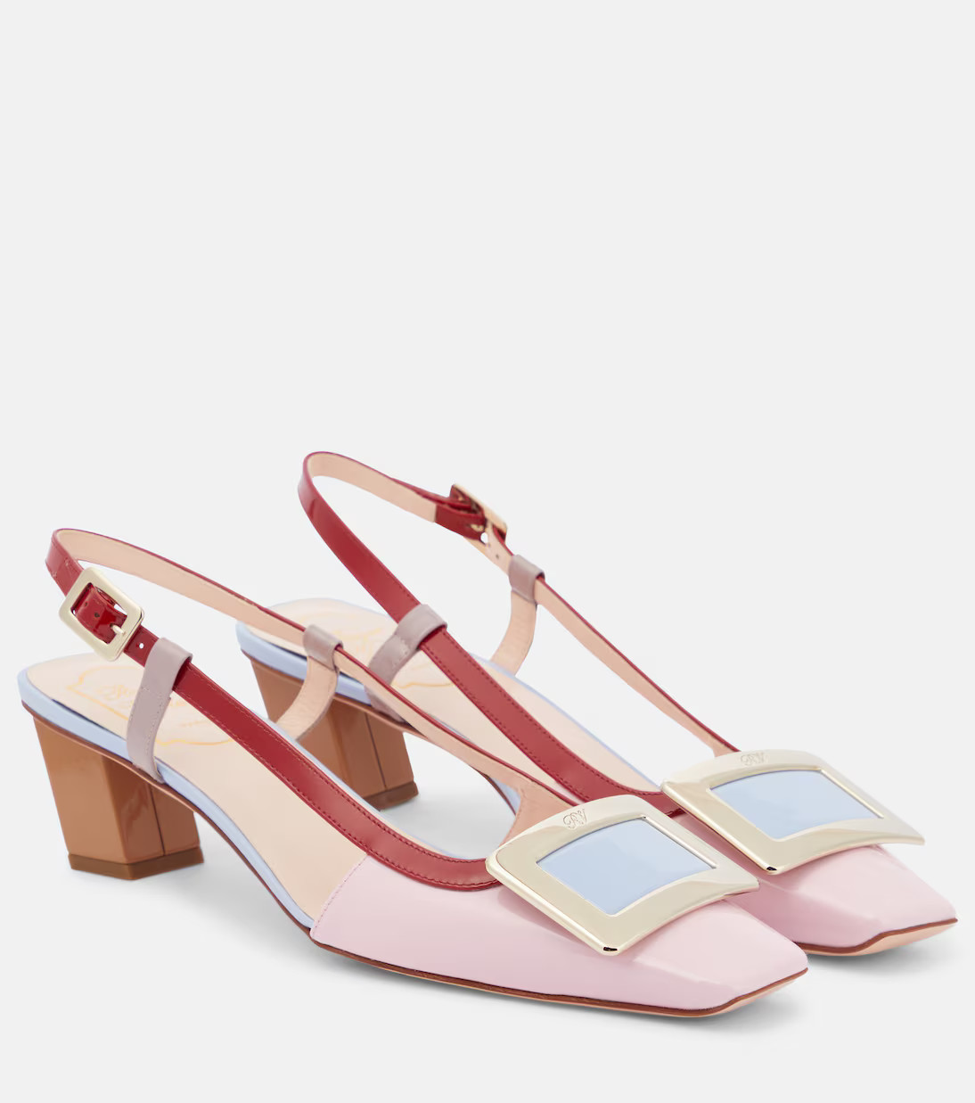 Belle Vivier 45 slingback pumps | Mytheresa (UK)