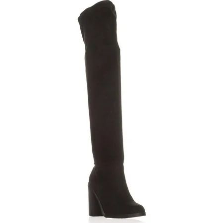 Womens Bar III Diandra Over The Knee Classic Boots, Black | Walmart (US)