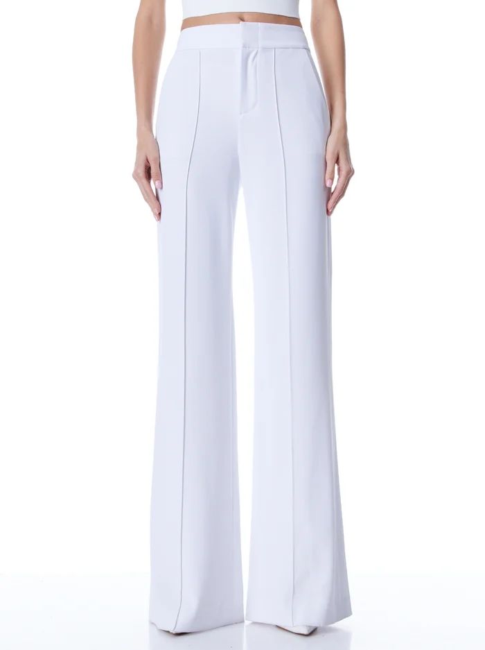 DYLAN HIGH WAISTED WIDE LEG PANT | Alice + Olivia