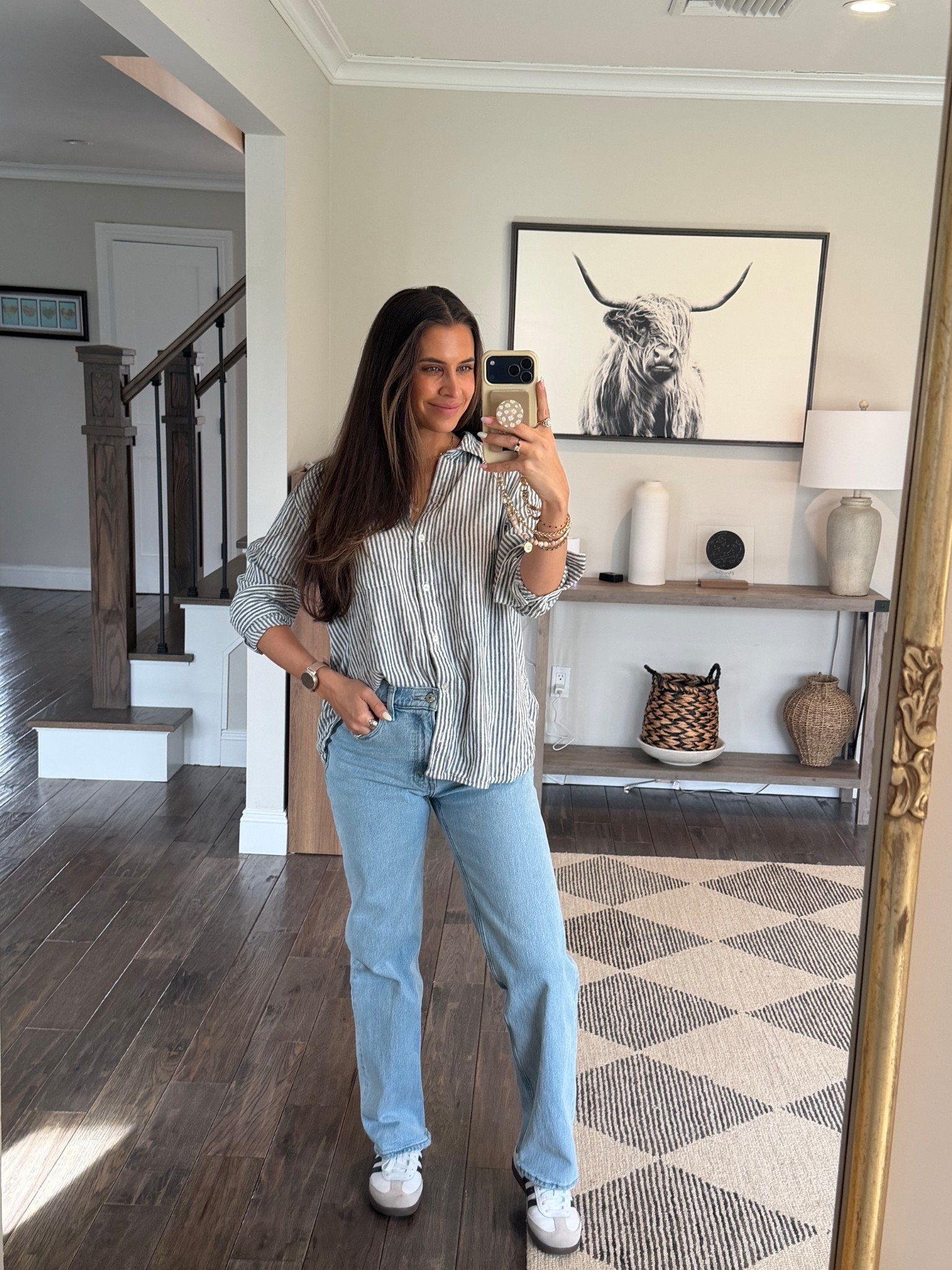 Outfit of the day

Linen shirt
Spring outfit 
