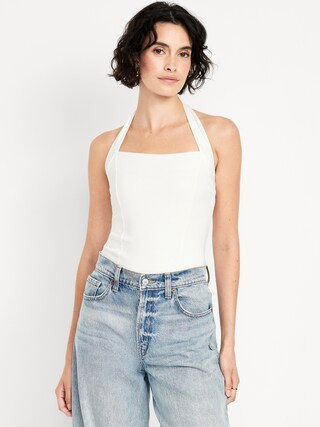 Double-Layer Halter Top | Old Navy (US)