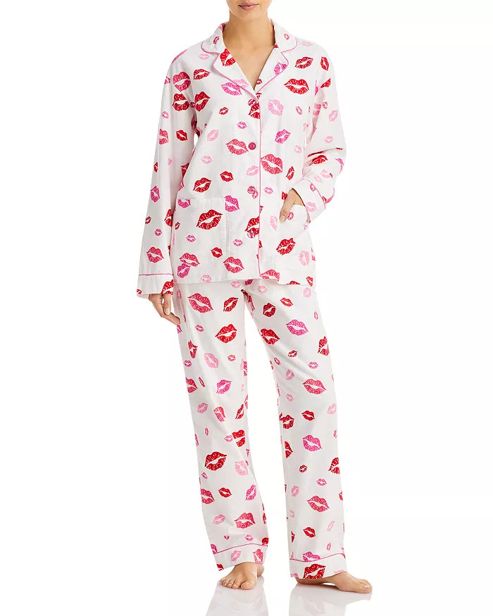 Printed Long Flannel Pajama Set - 100% Exclusive | Bloomingdale's (US)